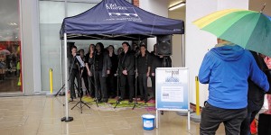 Singing in the rain!