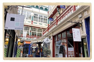 Arcade in Cardiff