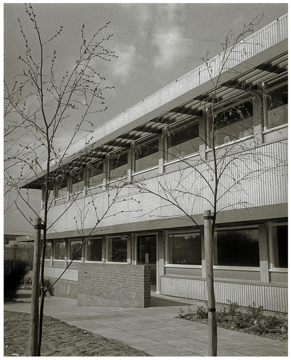 Baretley Green Design Centre employing the modulor construction method developed at Small Heath