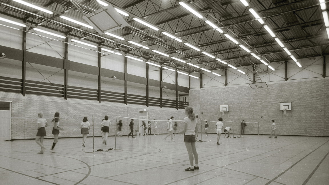 The Multi-use Sports Hall at Small Heath Community School